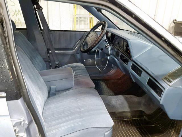 1G3AG55M0R6307588 - 1994 OLDSMOBILE CUTLASS CI BLUE photo 5