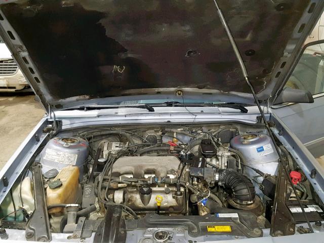 1G3AG55M0R6307588 - 1994 OLDSMOBILE CUTLASS CI BLUE photo 7