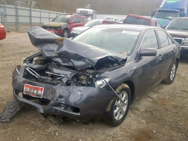 4T1BB46K08U033146 - 2008 TOYOTA CAMRY HYBR GRAY photo 2