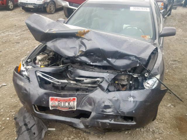 4T1BB46K08U033146 - 2008 TOYOTA CAMRY HYBR GRAY photo 9