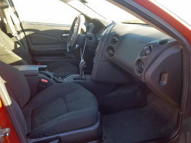 2G2WP552X81187815 - 2008 PONTIAC GRAND PRIX RED photo 5