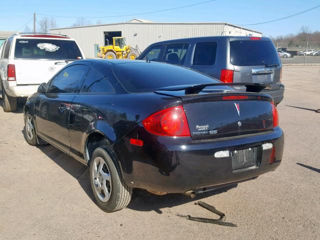 1G2AL18F387183590 - 2008 PONTIAC G5 BLACK photo 3