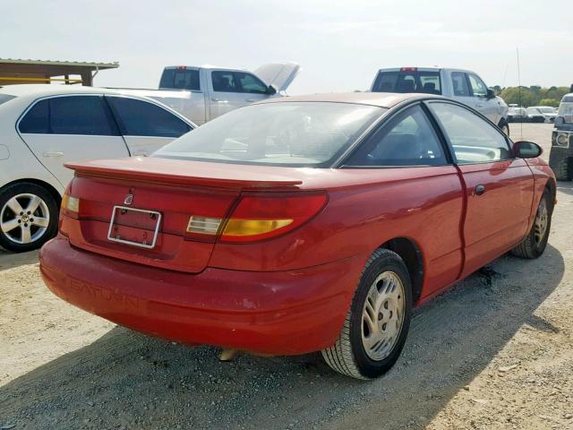 1G8ZY1270XZ362409 - 1999 SATURN SC2 RED photo 4