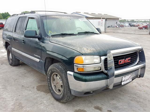 1GKEC16T31J220382 - 2001 GMC YUKON XL C GREEN photo 1