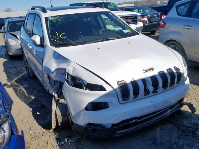 1C4PJMCS6GW309219 - 2016 JEEP CHEROKEE L WHITE photo 1