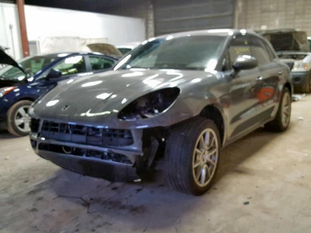 WP1AB2A51FLB71902 - 2015 PORSCHE MACAN S GRAY photo 2