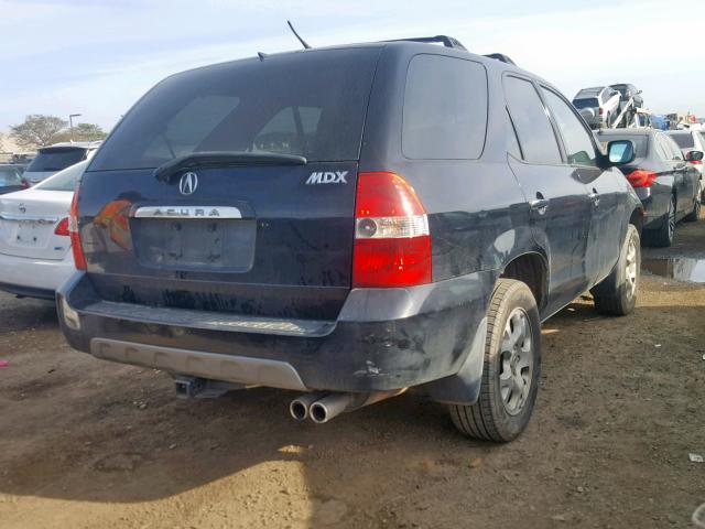 2HNYD18662H538717 - 2002 ACURA MDX TOURIN BLACK photo 4