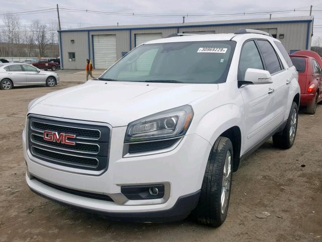 1GKKRSKDXHJ266100 - 2017 GMC ACADIA LIM WHITE photo 2