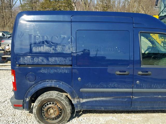 NM0LS7ANXDT175142 - 2013 FORD TRANSIT CO BLUE photo 9