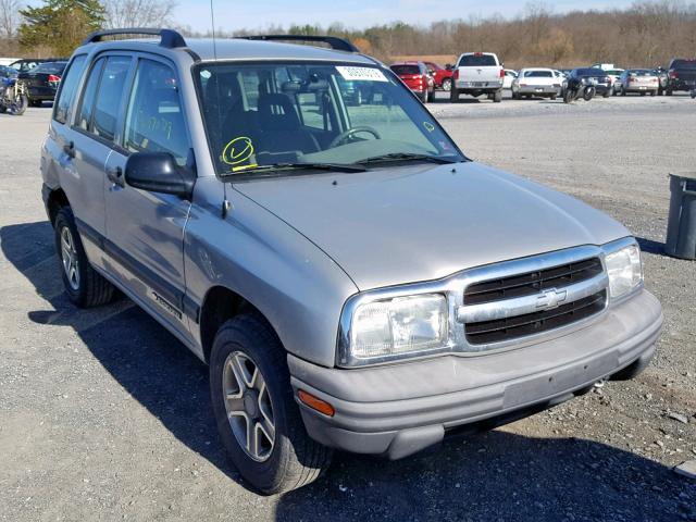 2CNBJ13C036929887 - 2003 CHEVROLET TRACKER SILVER photo 1