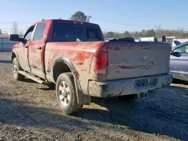 3C6UR5DL2FG581974 - 2015 RAM 2500 SLT RED photo 3