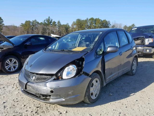 JHMGE8G3XCS005471 - 2012 HONDA FIT GRAY photo 2