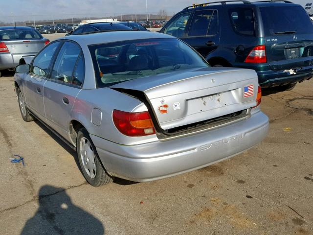 1G8ZG52862Z143966 - 2002 SATURN SL1 SILVER photo 3