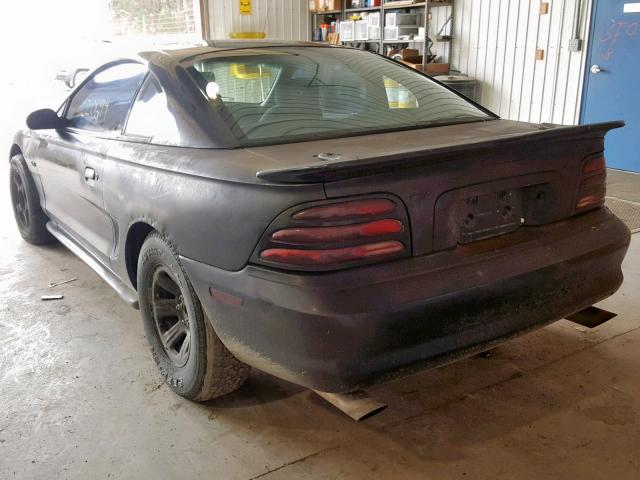 1FALP42TXRF103479 - 1994 FORD MUSTANG GT BLACK photo 3