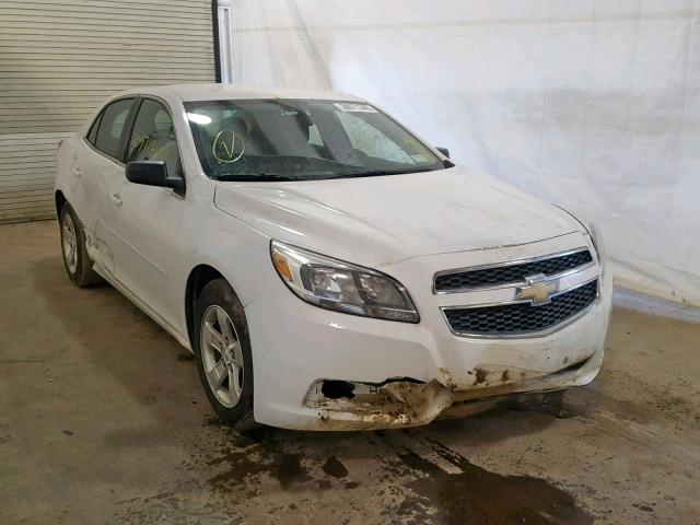 1G11B5SA0DF269340 - 2013 CHEVROLET MALIBU LS WHITE photo 1
