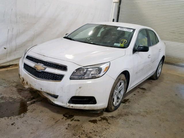 1G11B5SA0DF269340 - 2013 CHEVROLET MALIBU LS WHITE photo 2