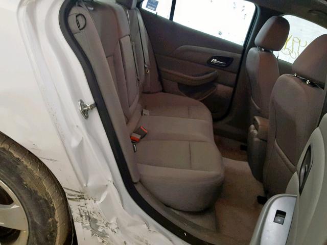 1G11B5SA0DF269340 - 2013 CHEVROLET MALIBU LS WHITE photo 6