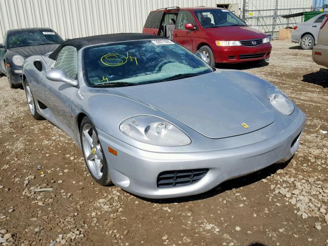 ZFFYT53AX30132510 - 2003 FERRARI 360 SPIDER SILVER photo 1