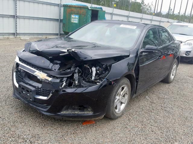 1G11C5SA6GU116667 - 2016 CHEVROLET MALIBU LIM BLACK photo 2