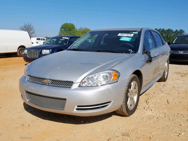 2G1WB5E39G1187069 - 2016 CHEVROLET IMPALA LIM SILVER photo 2