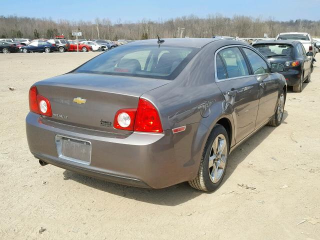 1G1ZC5EBXAF302182 - 2010 CHEVROLET MALIBU 1LT 棕色 照片 4