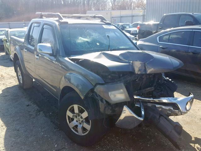 1N6AD07W36C431536 - 2006 NISSAN FRONTIER C GRAY photo 1