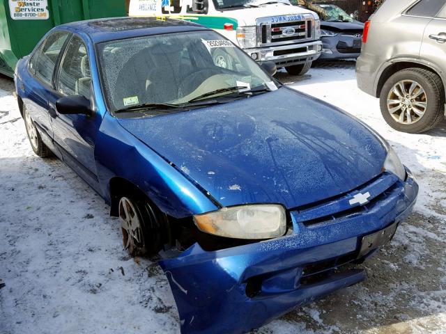 1G1JF54F147247564 - 2004 CHEVROLET CAVALIER L BLUE photo 1