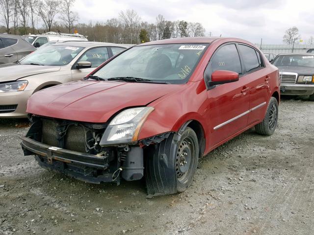 3N1AB6AP3BL698254 - 2011 NISSAN SENTRA 2.0 RED photo 2