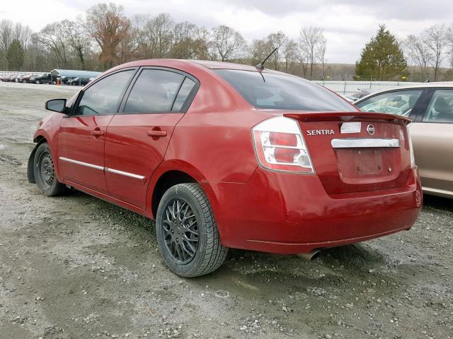 3N1AB6AP3BL698254 - 2011 NISSAN SENTRA 2.0 RED photo 3