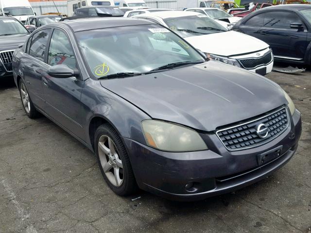 1N4BL11DX5C189064 - 2005 NISSAN ALTIMA SE GRAY photo 1