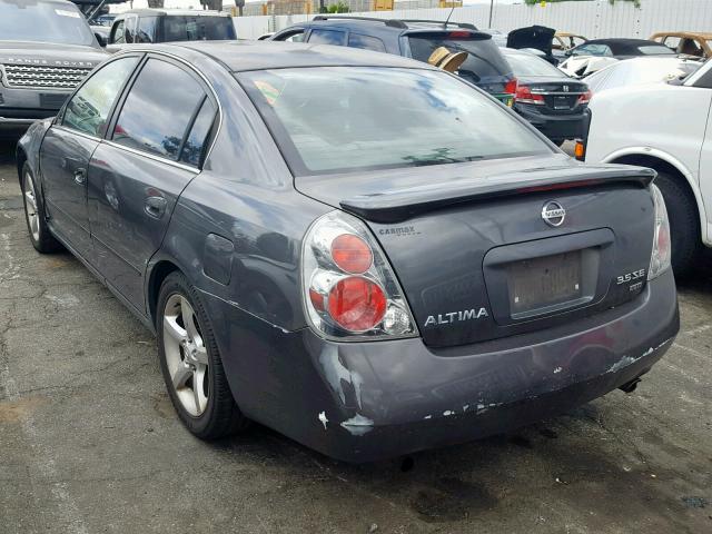 1N4BL11DX5C189064 - 2005 NISSAN ALTIMA SE GRAY photo 3