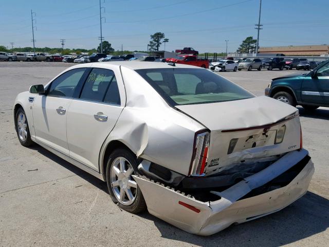 1G6DZ67A680176056 - 2008 CADILLAC STS WHITE photo 3