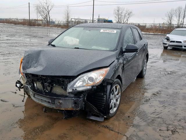 JM1BL1KF8D1729905 - 2013 MAZDA 3 I BLACK photo 2