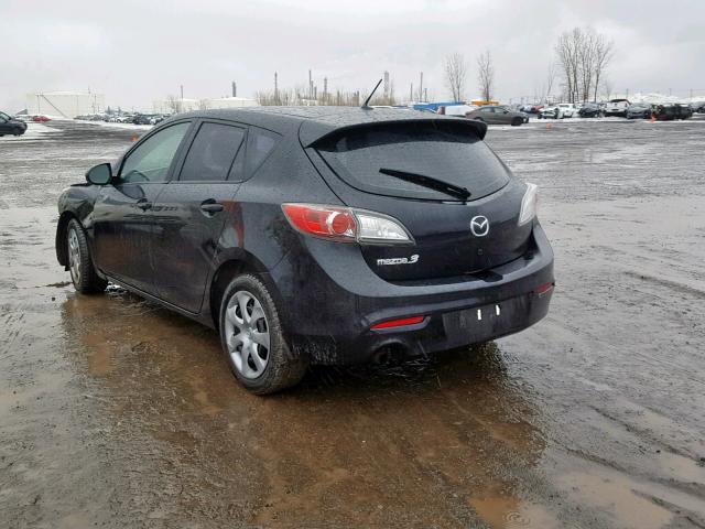 JM1BL1KF8D1729905 - 2013 MAZDA 3 I BLACK photo 3