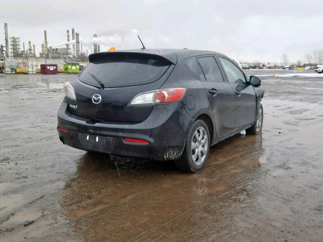 JM1BL1KF8D1729905 - 2013 MAZDA 3 I BLACK photo 4