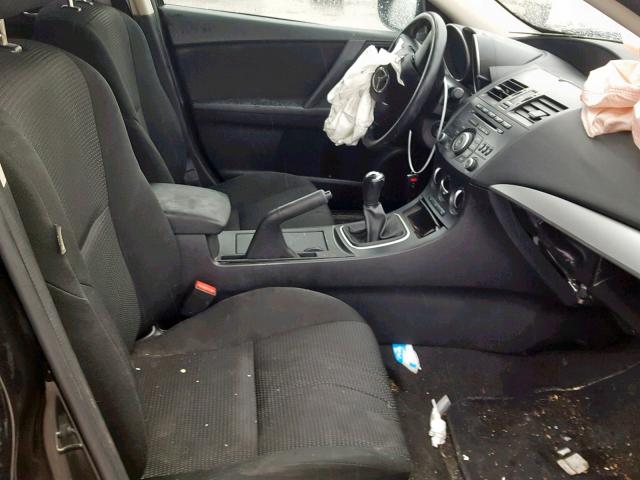 JM1BL1KF8D1729905 - 2013 MAZDA 3 I BLACK photo 5