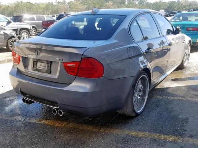 WBSPM9C55BE203818 - 2011 BMW M3 GRAY photo 4