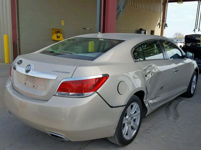 1G4GC5E3XCF234973 - 2012 BUICK LACROSSE TAN photo 4