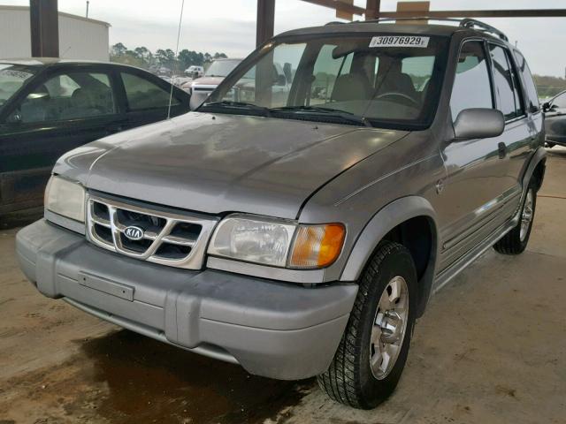 KNDJA723815699710 - 2001 KIA SPORTAGE GRAY photo 2