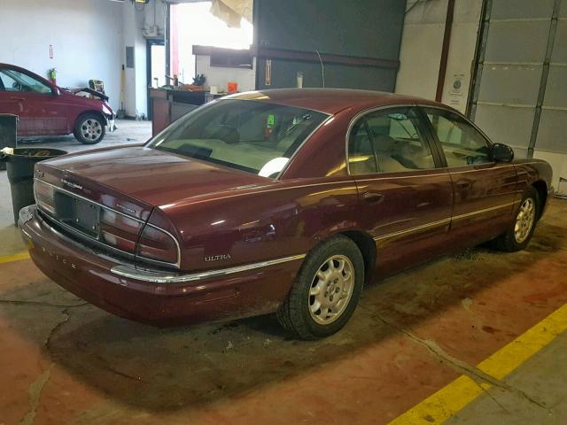 1G4CU541114148424 - 2001 BUICK PARK AVENU RED photo 4