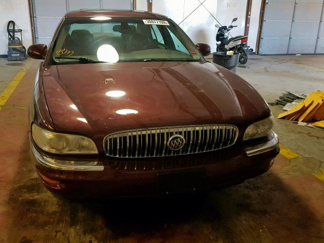 1G4CU541114148424 - 2001 BUICK PARK AVENU RED photo 9