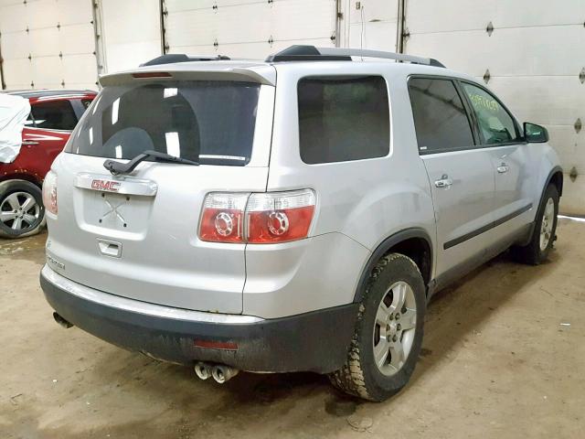 1GKLRKED3AJ184411 - 2010 GMC ACADIA SL SILVER photo 4