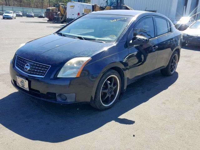 3N1AB61E87L600843 - 2007 NISSAN SENTRA 2.0 BLACK photo 2