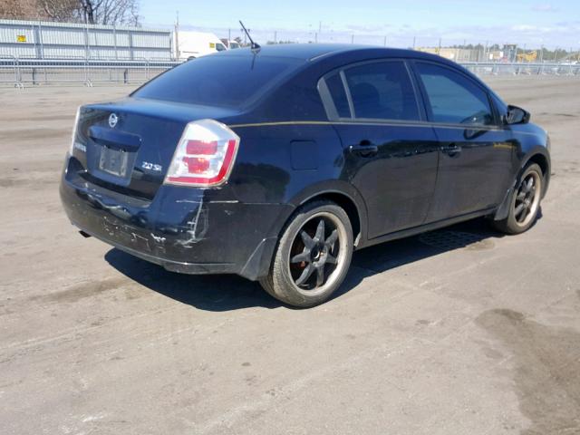 3N1AB61E87L600843 - 2007 NISSAN SENTRA 2.0 BLACK photo 4