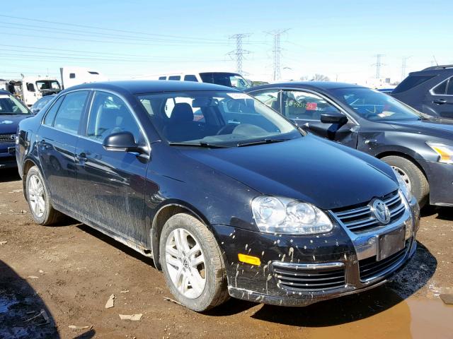 3VWAL7AJ5AM159698 - 2010 VOLKSWAGEN JETTA TDI BLACK photo 1