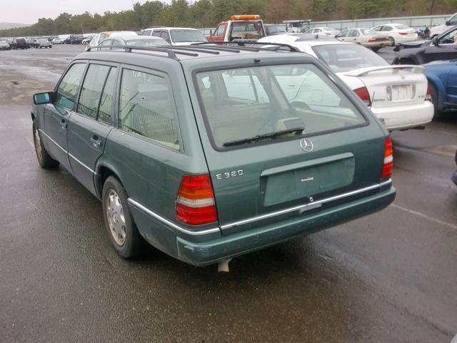 WDBEA92E7SF306434 - 1995 MERCEDES-BENZ E 320 GREEN photo 3