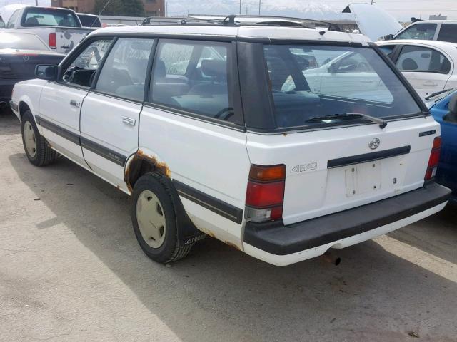 JF2AN53B4HE469012 - 1987 SUBARU GL 4WD WHITE photo 3