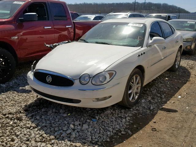 2G4WD582771243140 - 2007 BUICK LACROSSE C WHITE photo 2