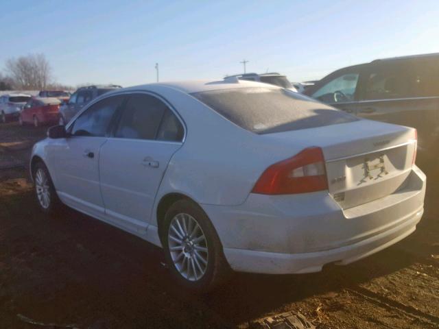 YV1AS982881071505 - 2008 VOLVO S80 3.2 WHITE photo 3