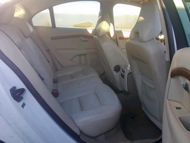 YV1AS982881071505 - 2008 VOLVO S80 3.2 WHITE photo 6